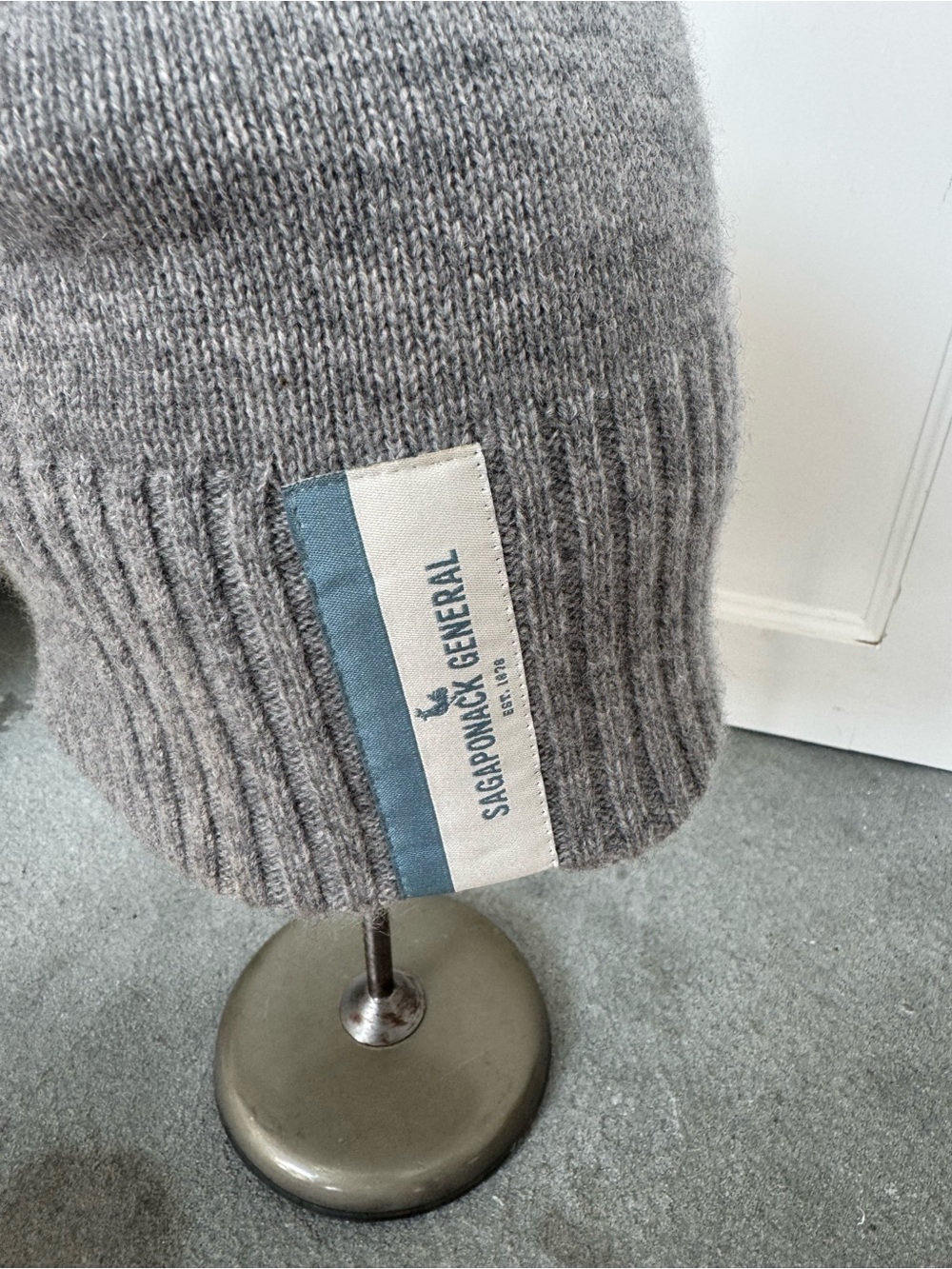 Sagaponack General Store Cashmere Beanie View 2